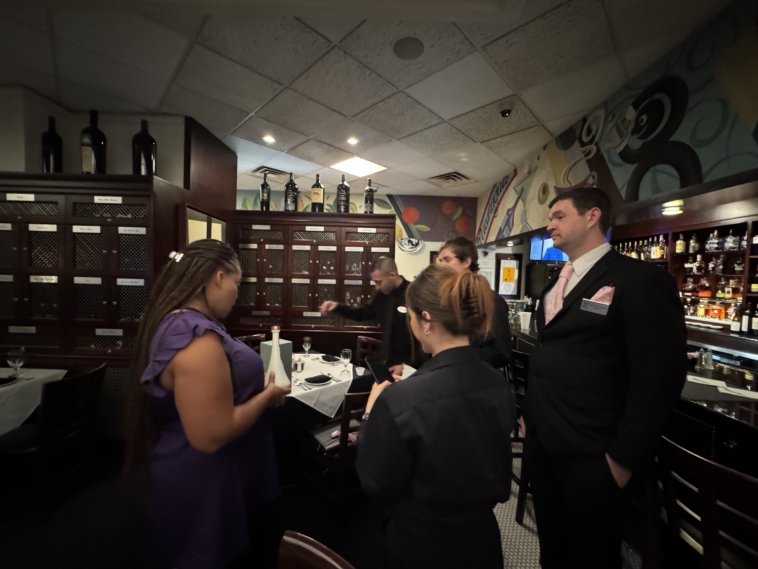 On-premise account team participating in product training