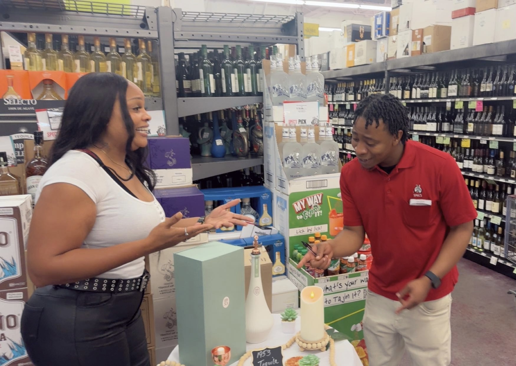 Nice Girl Promotions educating retail staff